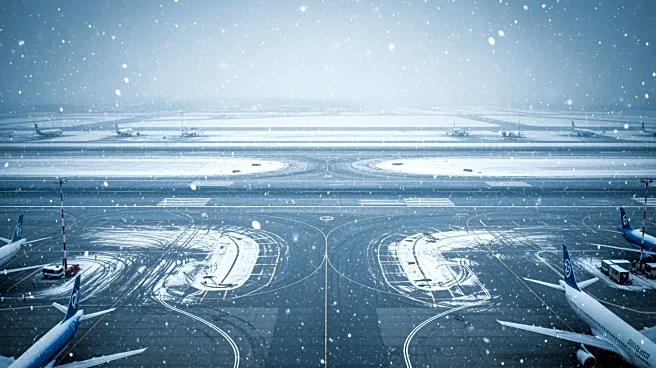 Winter Storm Causes Flight Cancellations Across Eastern US