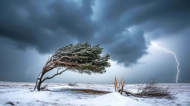 Severe Storms Impact Eastern U.S. with Snow, High Winds, and Tornado Threat