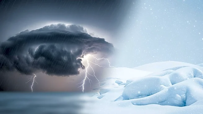 Severe Storms Impact East Coast, Blizzard Paralyzes Midwest