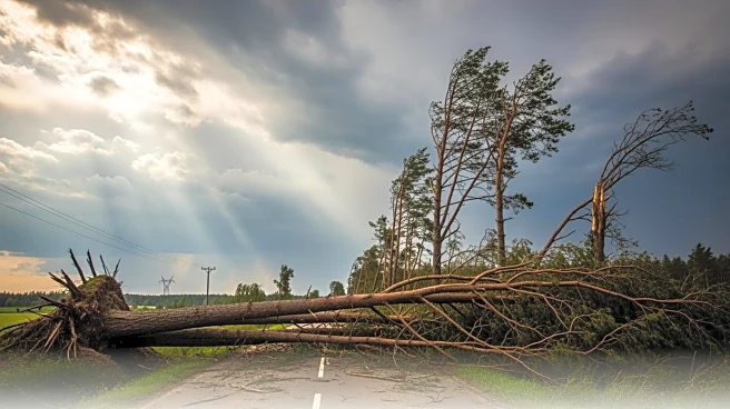 Storm Causes Fallen Trees and Power Outages in Massachusetts