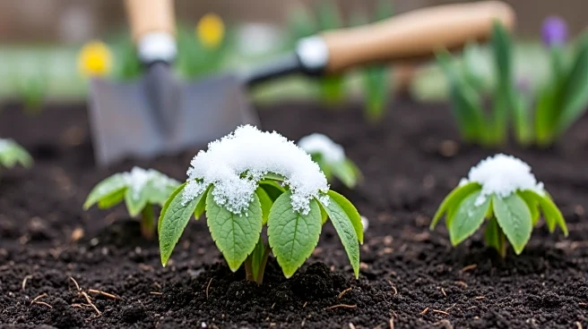 Pittsburgh Experiences Snowfall Amid Gardening Season