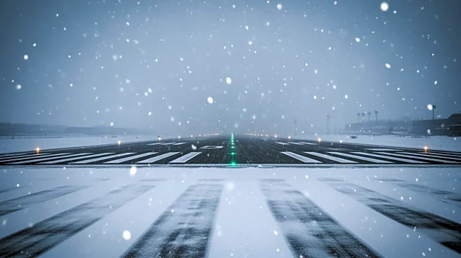 Midwest Snowstorm Causes Flight Disruptions as System Moves East
