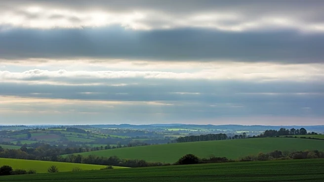 Cloudy Skies and Mild Temperatures in Idaho