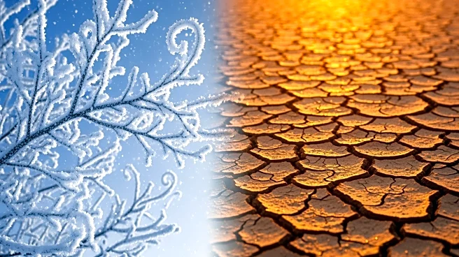 Blizzard Conditions and Heat Wave Impact Midwest and Southwest