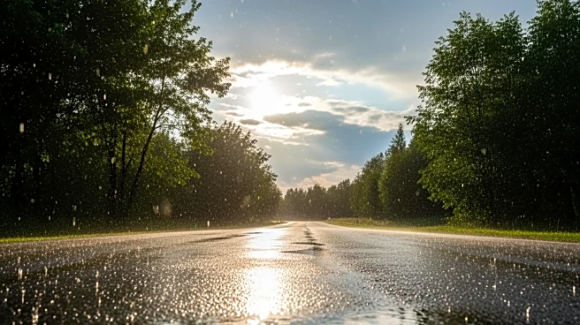 Clearing Skies and Light Rain in Paragould, AR