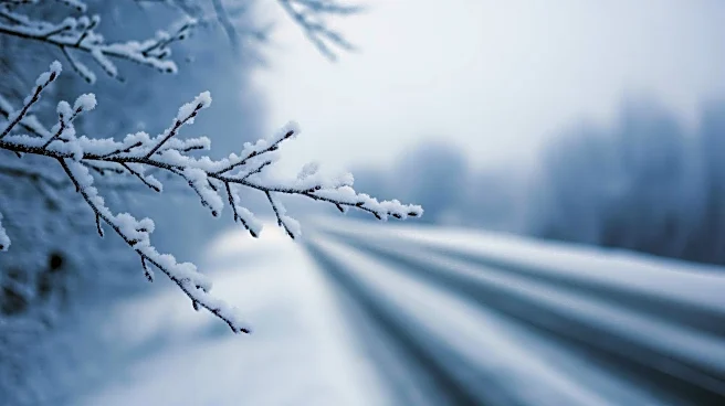 Snow Showers and Icy Roads in Bluefield, WV on March 17, 2026