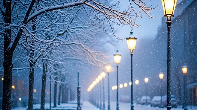 Chilly and Breezy Weather in Detroit with Light Snow Showers