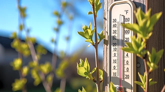 Spring Temperatures in Twin Cities, MN on March 19, 2026