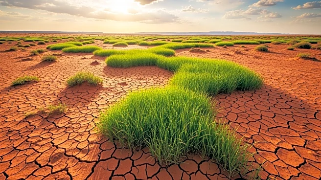Australia's Red Centre Turns Green After Heavy Rainfall