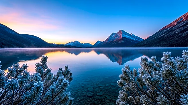 Cold Front Approaches Lake Placid, NY with Clear Skies