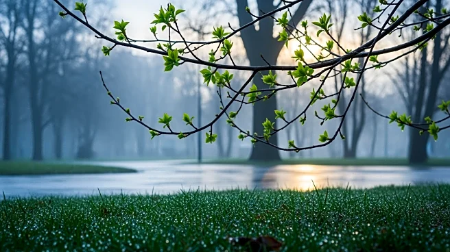 Spring Arrives in New York with Temperature Swings and Rain