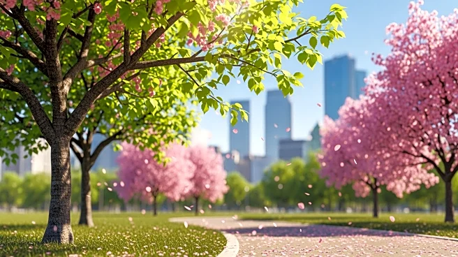 Mild Weather Marks First Day of Spring in Detroit