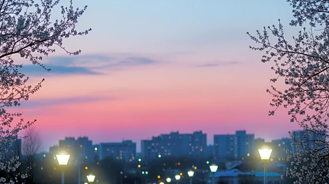 Springlike Weather Approaching Detroit with Mild Temperatures Tonight
