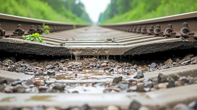 Track Washout Near Easton, WA Due to Heavy Rainfall