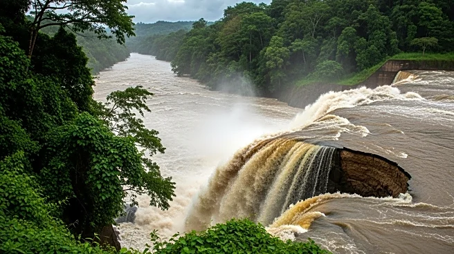 Flooding in Oahu, Hawaii After Dam Overflow