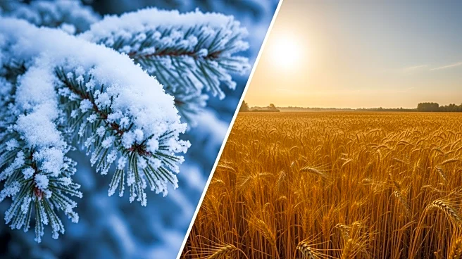 Heavy Snow Warning in Alaska and Northeast U.S. with Record Heat in Plains