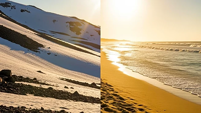 Record Heat Transforms Tahoe Ski Slopes and Bay Area Beaches