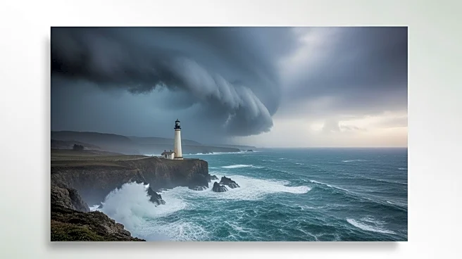 Pacific Storm Tracks Bring Heavy Rain and Wind to West Coast