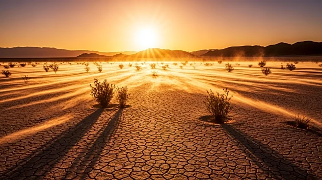 Above Average Temperatures Persist in Southern California