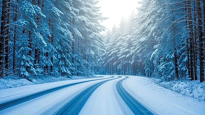 Snow Travel Conditions Impacting Roads in Northeast