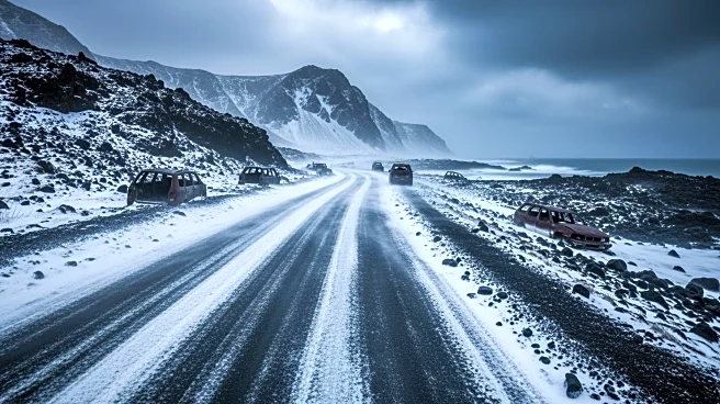Severe Weather Strands Vehicles on Iceland's South Coast