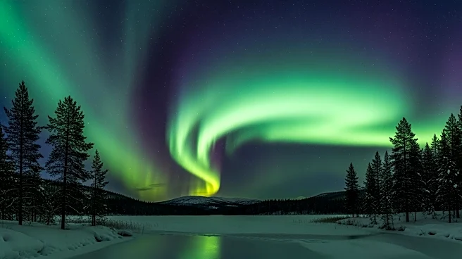 Global Northern Lights Display Amid Strong Geomagnetic Storm