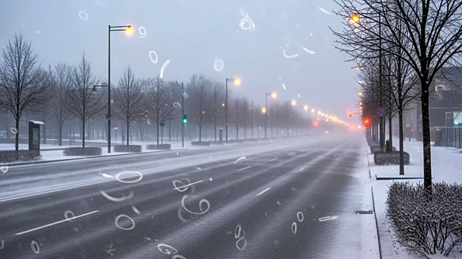 Houston Faces Blowing Snow Conditions Amidst Cold Front