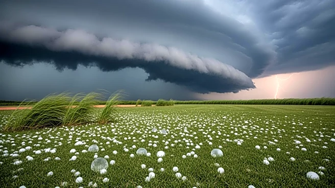 Severe Thunderstorm Threatens Cubs Home Opener with Large Hail