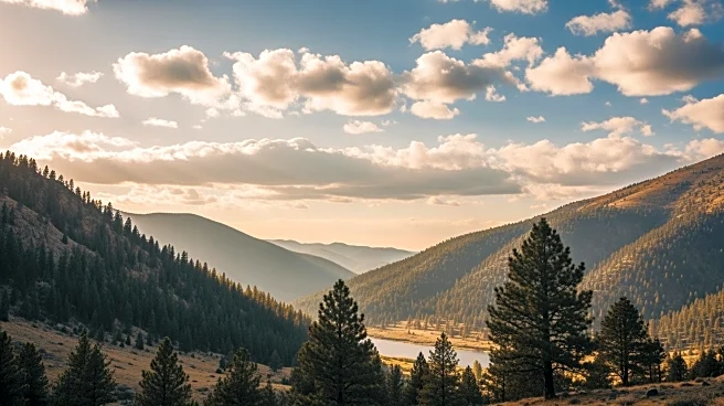 Partly Cloudy Skies in Bozeman, MT