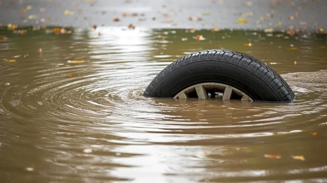 Flood Waters Trap Car in Washington County, Driver Escapes Safely