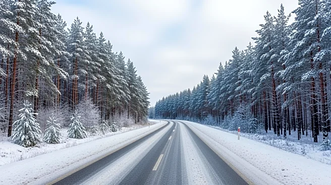 Snow Travel Conditions Impacting New York Area