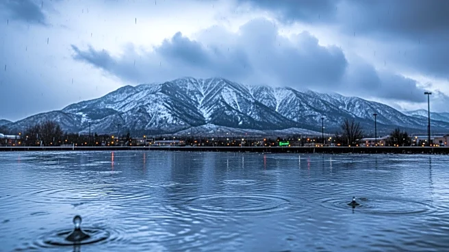 Early Spring Storms Bring Snow to California and Drizzle to Los Angeles