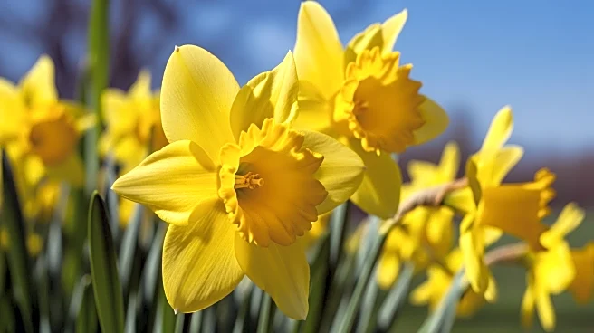Sunny Weather in Washington County Highlights Daffodil Bloom