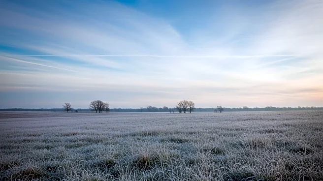 Cooler Temperatures in North Texas Following Cold Front