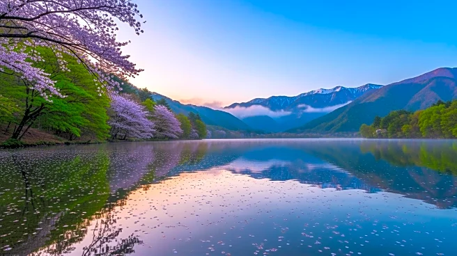 Lake Placid Experiences Scenic Spring Weather