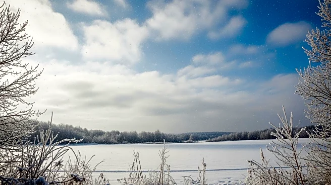 Snow Showers and Partly Cloudy Skies in Towanda, PA