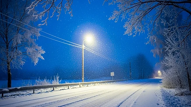 Snow Showers Expected in Malone, NY Overnight