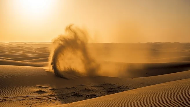 Middle East Weather: Dust Storms and High Temperatures