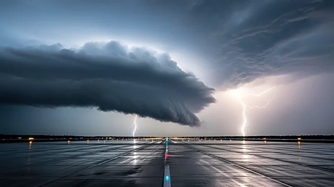 Delta Thunderstorms Impact Flights in Detroit Area