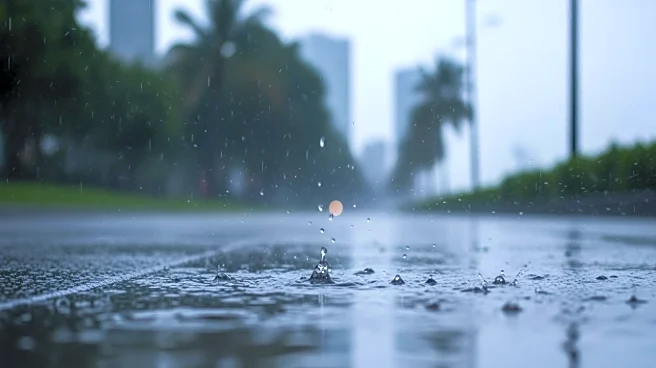 Rain Continues in Miami-Dade and Broward Counties to Start Workweek