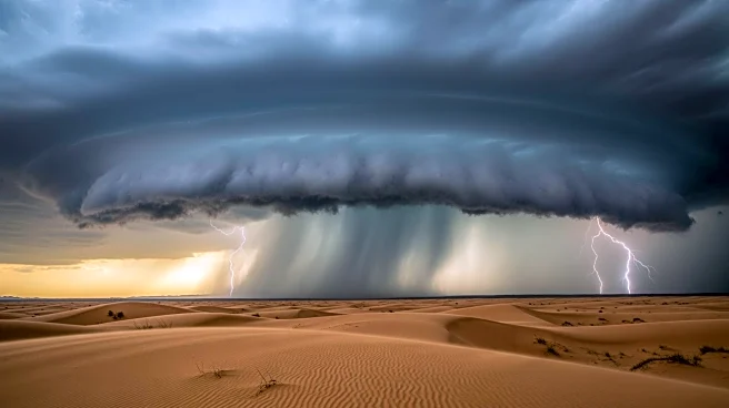 Severe Thunderstorms Drench UAE and Saudi Arabia