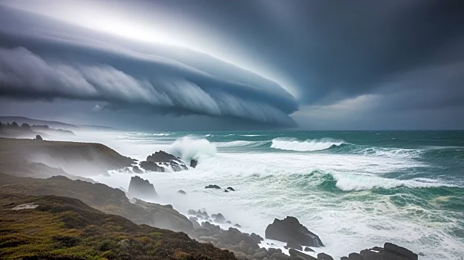 Pacific Storm Tracks Bring Heavy Rain and Wind to West Coast