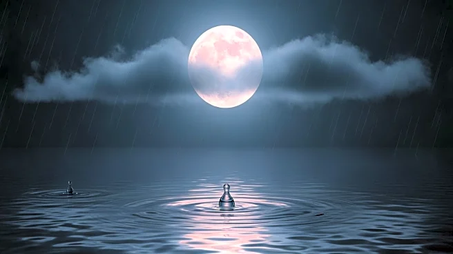 Rainy Weather in Indiana May Obscure April's Full Pink Moon