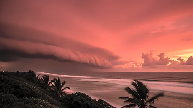 Australian Sky Turns Red as Tropical Cyclone Approaches