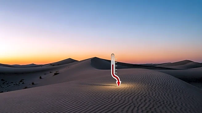 Sudden Temperature Drops Expected in Las Vegas