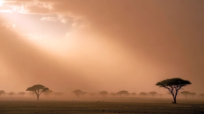 Harmattan Dust Storm Sweeps Across Northwestern Africa