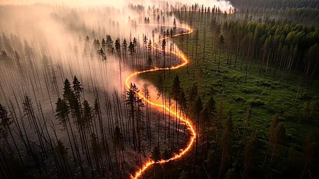 Wildfire in McDowell County: 185 Acres Burned, Woman Cited