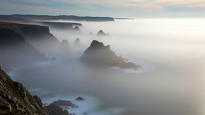 Coastal Fog Cycles Impacting Visibility in California