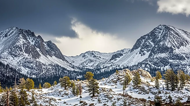 Spring Storm Brings Snow to Sierra Nevada After Warm March