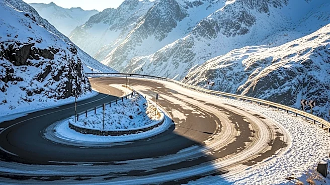 Snowy Mountain Passes Pose Travel Challenges in April